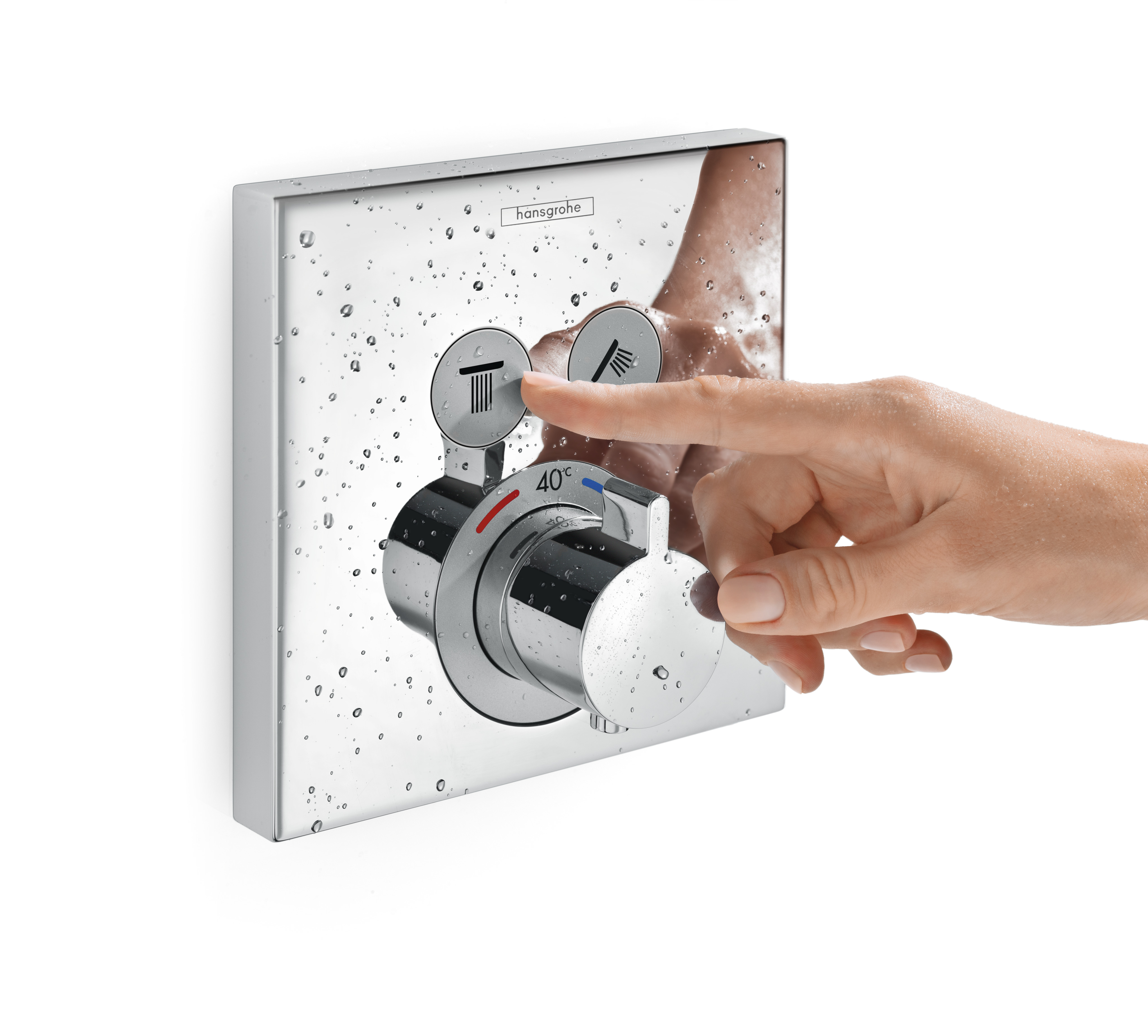 15763990 ShowerSelect Термостат для скрытого монтажа, 2 функции Hansgrohe  - Вид №7