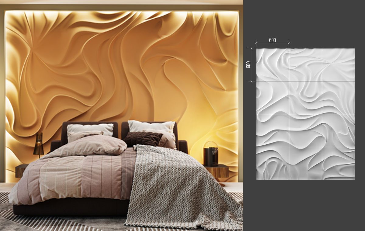 B-07 VELVET LAB.Space Барельеф B-07-1 - Вид №2