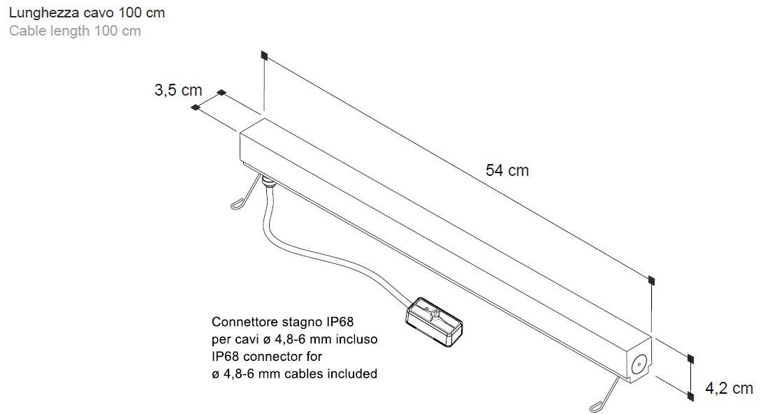 EGOLUCE Уличные светодиодные лестницы  6417 / 6418 / 6419  - Вид №5