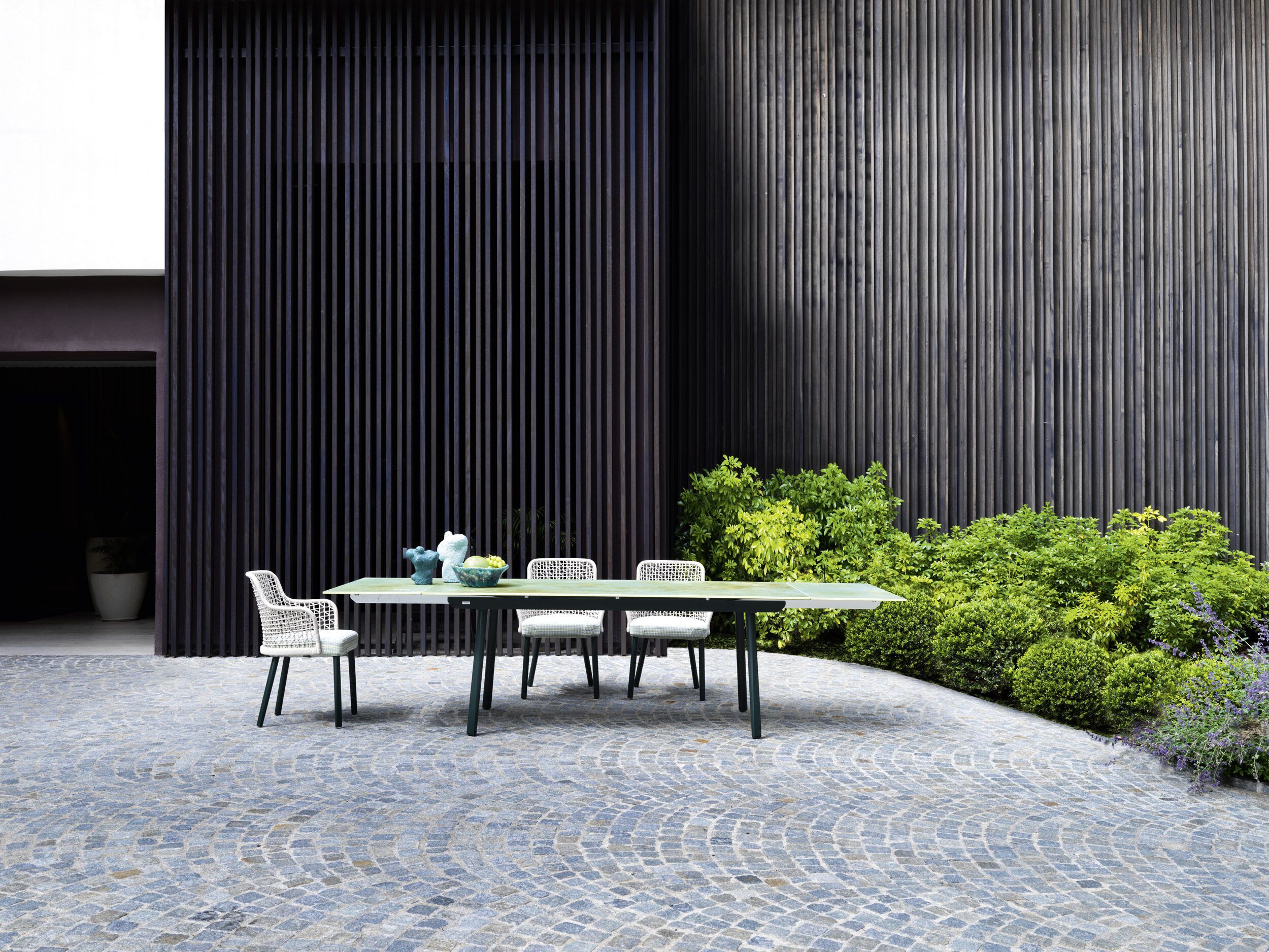 Алюминиевый выдвижной садовый стол с порошковым покрытием Varaschin Эмма ARCH-00147623 - Вид №2