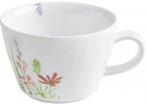 395105A50002C MG Дикий цветок чашки кофе со взбитыми сливками 0,25 л bordglasiert пять чувств MagicGrip красный / желтый Kahla-porzellan