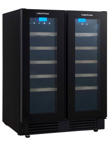 9165724 Винный шкаф CellarPrivate CP042-2TBH черный