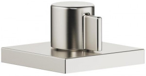 20000986-06 Вентиль боковой запирание вправо холодный - платина матовая Dornbracht Symetrics