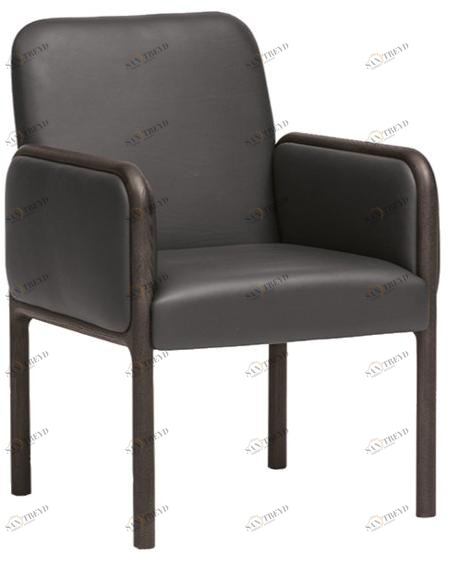 PIAVAL Кожаное кресло с подлокотниками Cameo | contract 88-12/1f