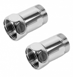 4620768888632  Соед.прям.г/ш 1"х1/2" для п/с 731SCH1004 Нержавеющая сталь