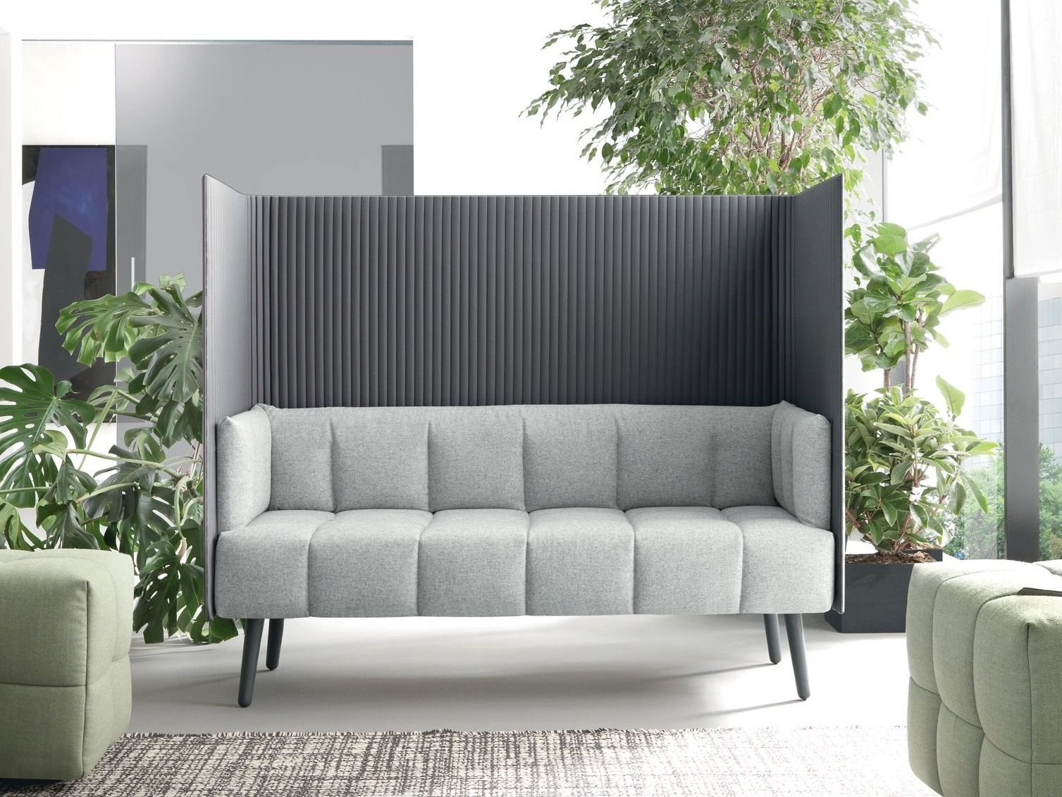 Тканевый диван с высокой спинкой Martex неожиданный ARCH-00001841