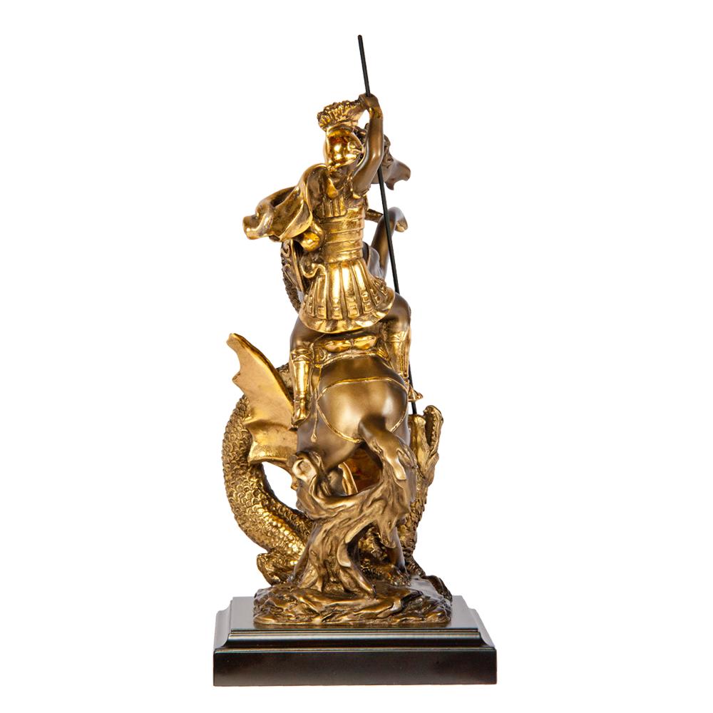 22455 Статуэтка Георгий Победоносец Бронза BOGACHO 4627138187142 - Вид №4