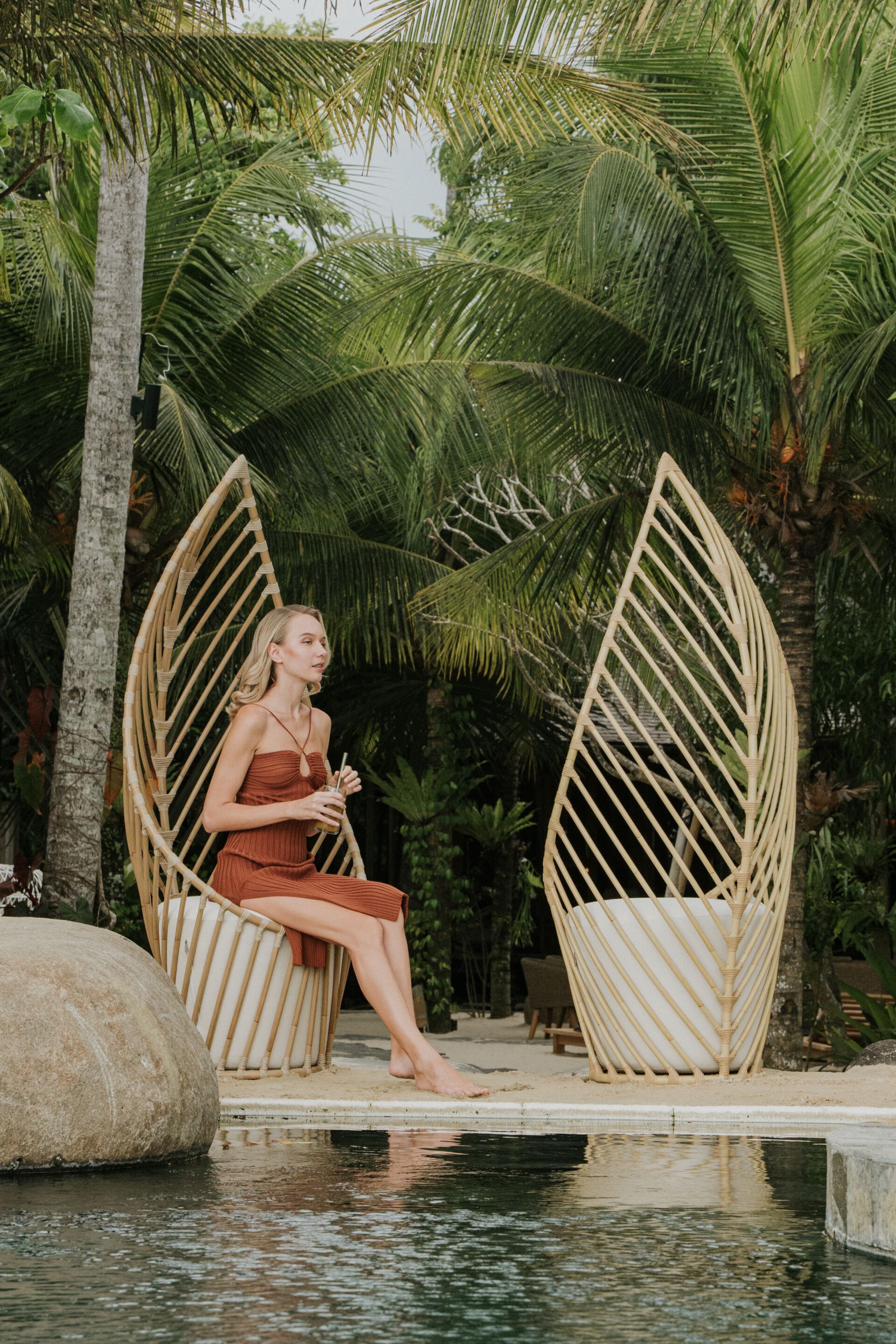 Садовое кресло с высокой спинкой cbdesign лист ARCH-00096895 - Вид №3