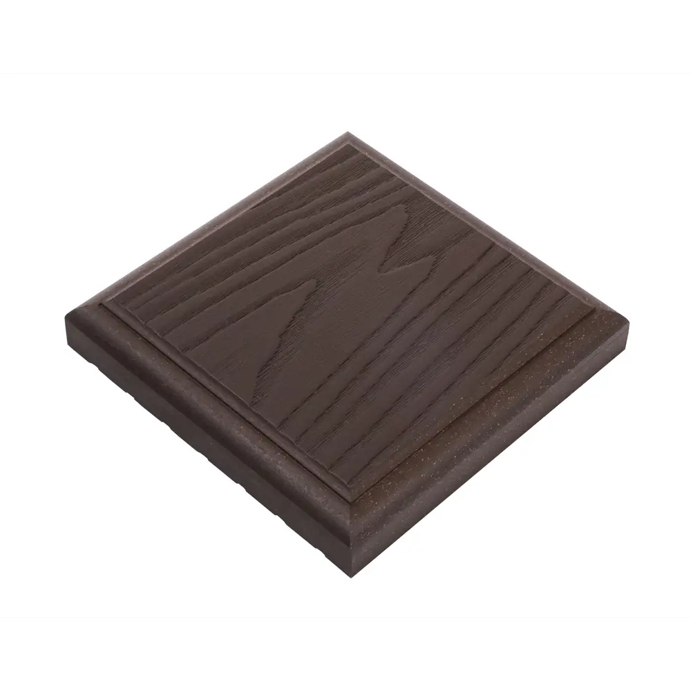 T-DECKS Крышка для столба 125×125 мм из натурального дерева 88779127 STLM-1013501 - Вид №1