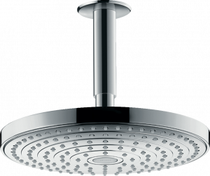 26469000 Raindance Select S Верхний душ 240 2jet EcoSmart 9 л / мин с потолочным соединением Hansgrohe