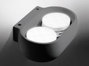 Гипсовая настенная лампа