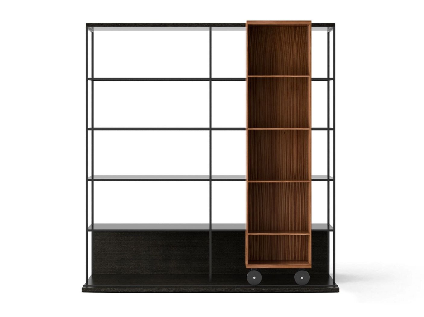 Книжный шкаф из МДФ на колесах Punt Literatura ARCH-00064312 - Вид №42