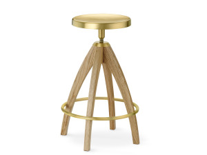 Регулируемая высота латунь высокий стул