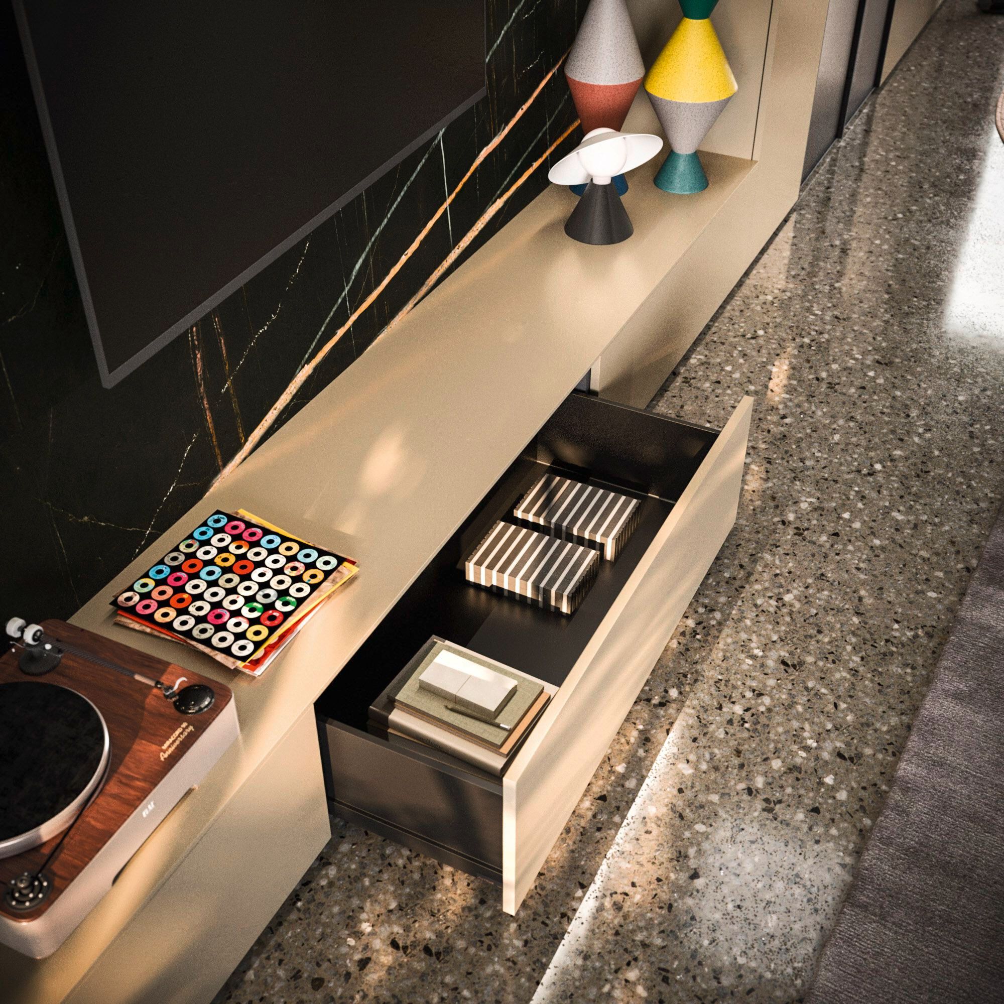 Оборудованная перегородка из алюминия и дерева Arrital Feeling Home ARCH-00023053 - Вид №5