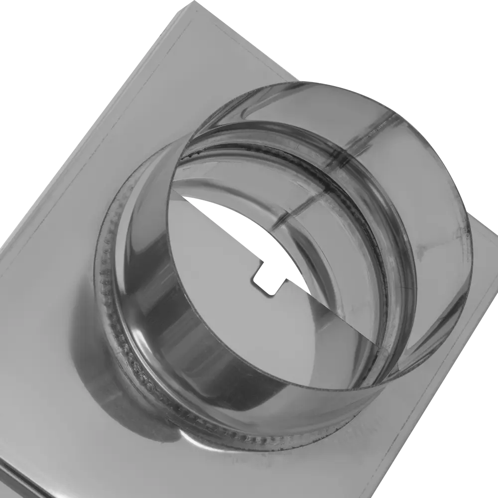 Шибер Металлик и Ко 430/0.8 мм D115 мм STLM-2184616 - Вид №3