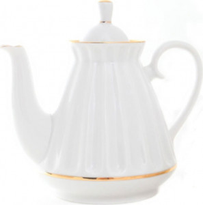 10528121 Императорский фарфоровый завод Чайник заварочный "Белоснежка" "Лучистая" Твёрдый фарфор
