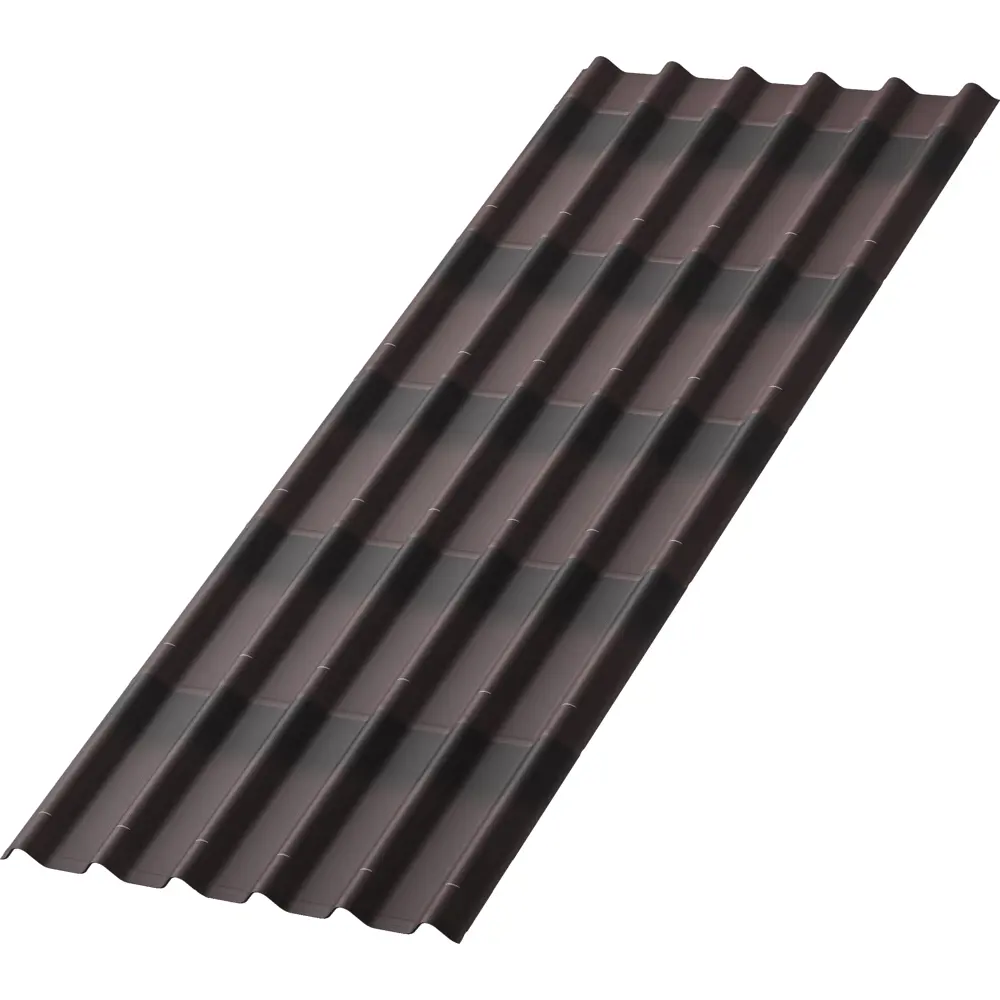 Черепица Ондулин DIY 3x820х1950 мм коричневый ONDULINE STLM-2008955 - Вид №2