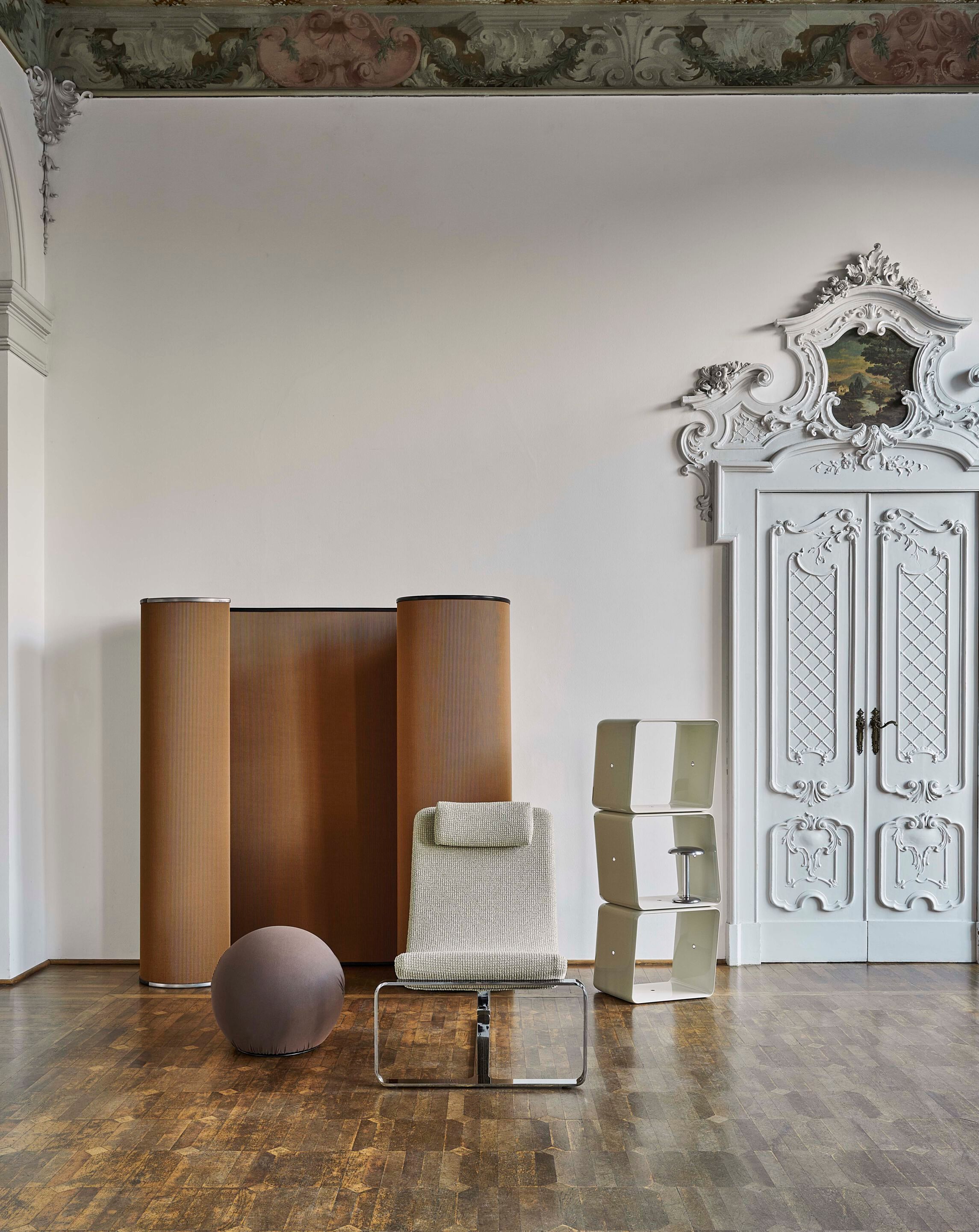 Круглый пуф из ткани BALERI ITALIA Tato ARCH-00106598 - Вид №20