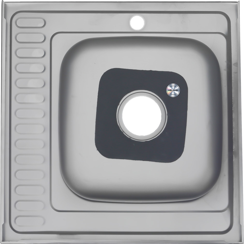 097L мойка MLN 6060 L нак. декор 0,8/180 (*10) MELANA  - Вид №2
