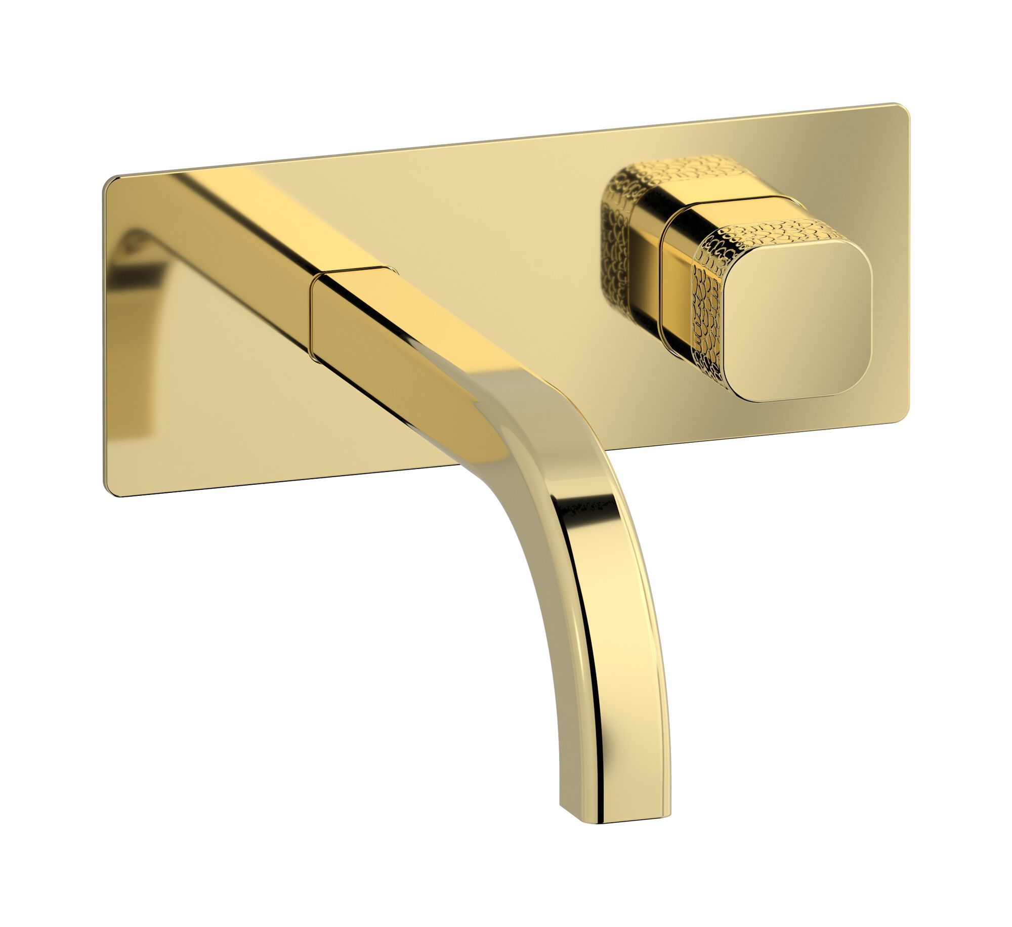 2 отверстия настенный однорычажный смеситель для раковины IB Elio ARCH-00041307 - Вид №13