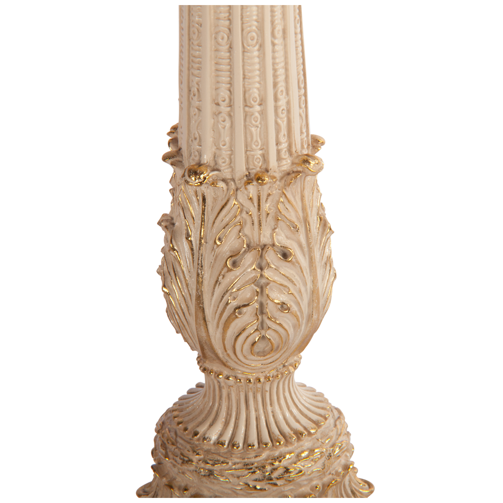 32022,34013 Настольная лампа Колонна Испанская Айвори Персик BOGACHO 4627138210987, 4627138151518 - Вид №3