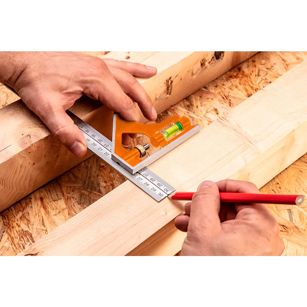 Линейка металлическая с уровнем Neo, 600 мм Santreyd STLM-2061593 - Вид №3