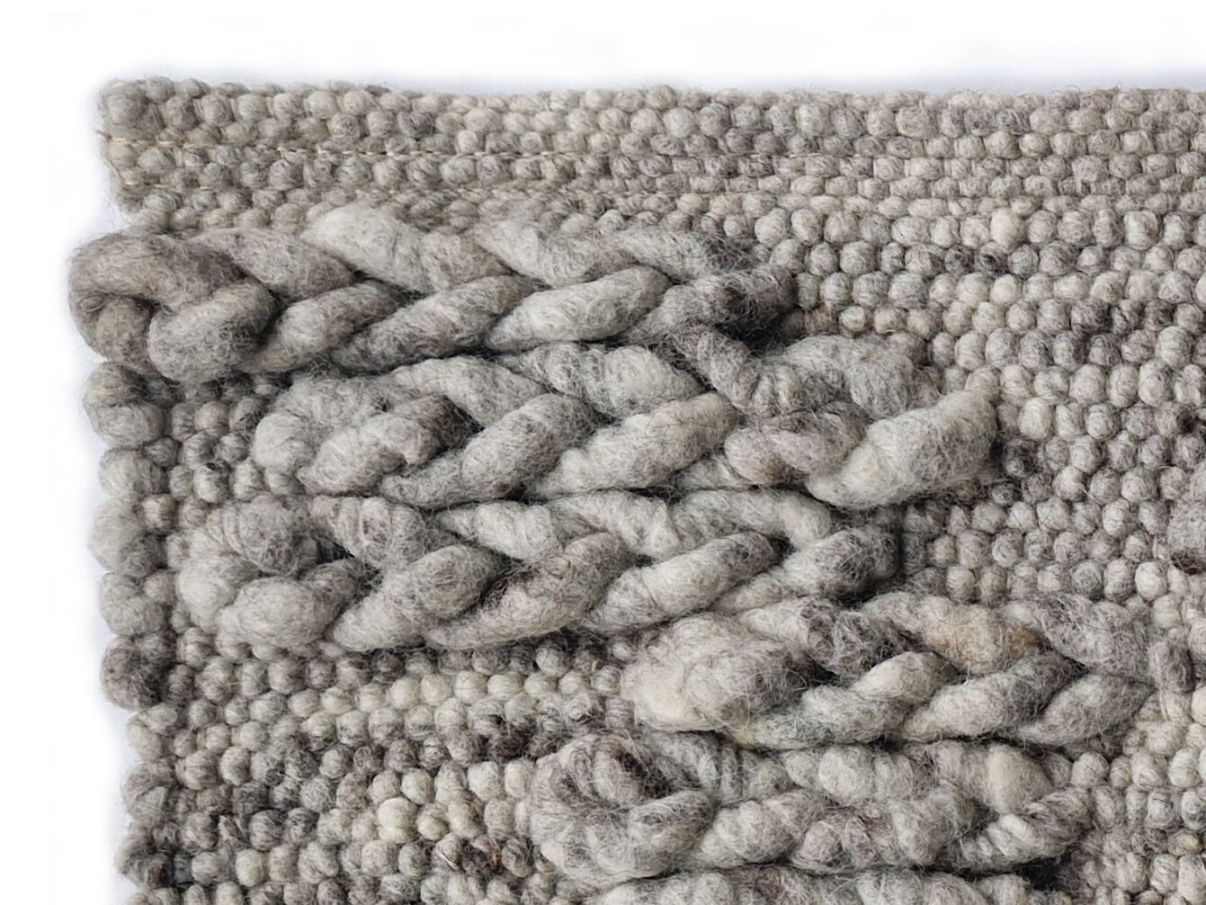 Прямоугольный шерстяной ковер ручной работы Huqrugs ZANDVOORT ARCH-00024574 - Вид №5