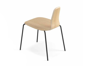 Стул из бука и металла