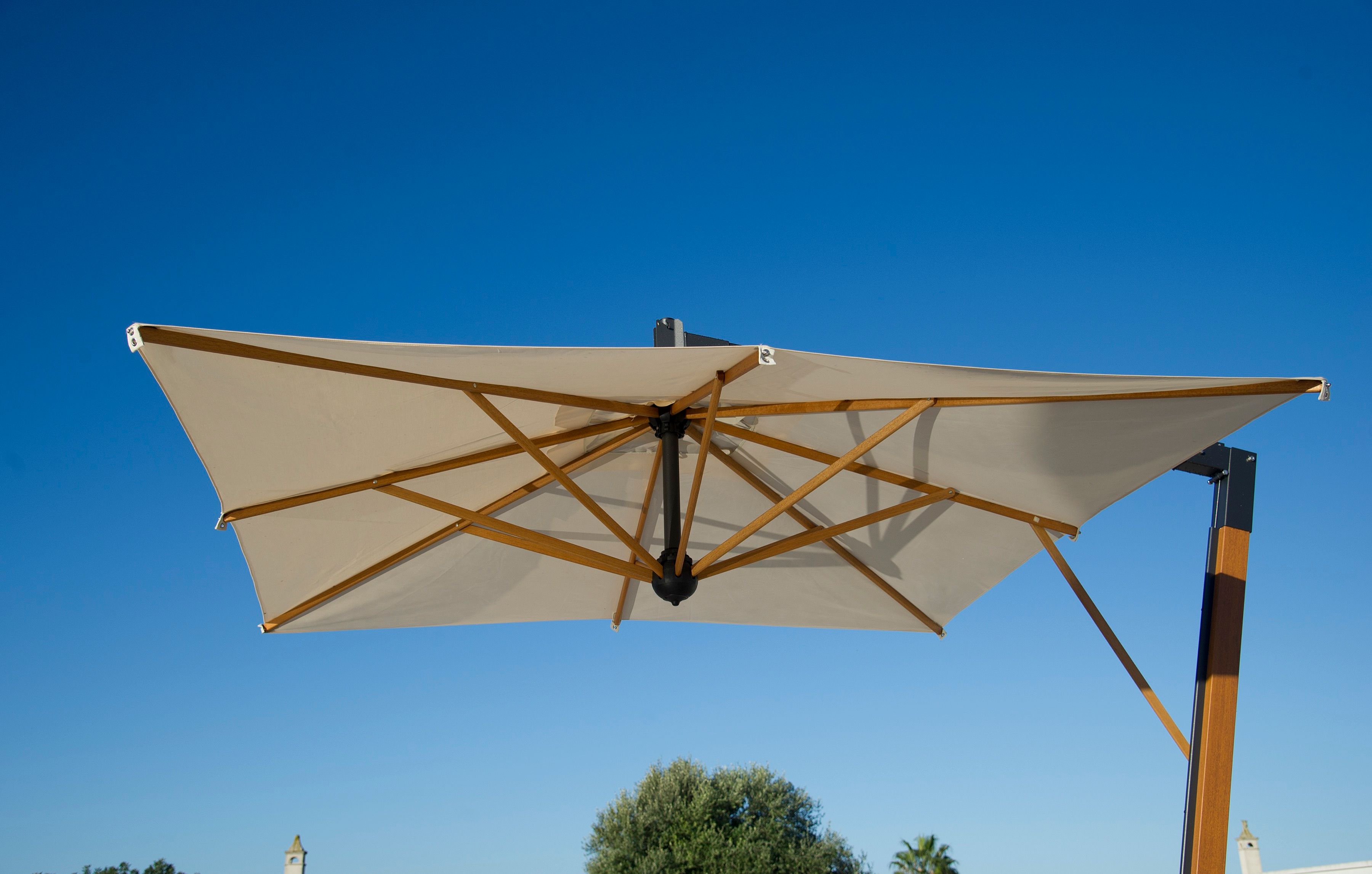 Алюминиевый квадратный зонтик и акриловая ткань Unopiù Саленто ARCH-00129266 - Вид №5