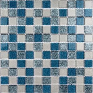 Shine  Blue стекло 300х300