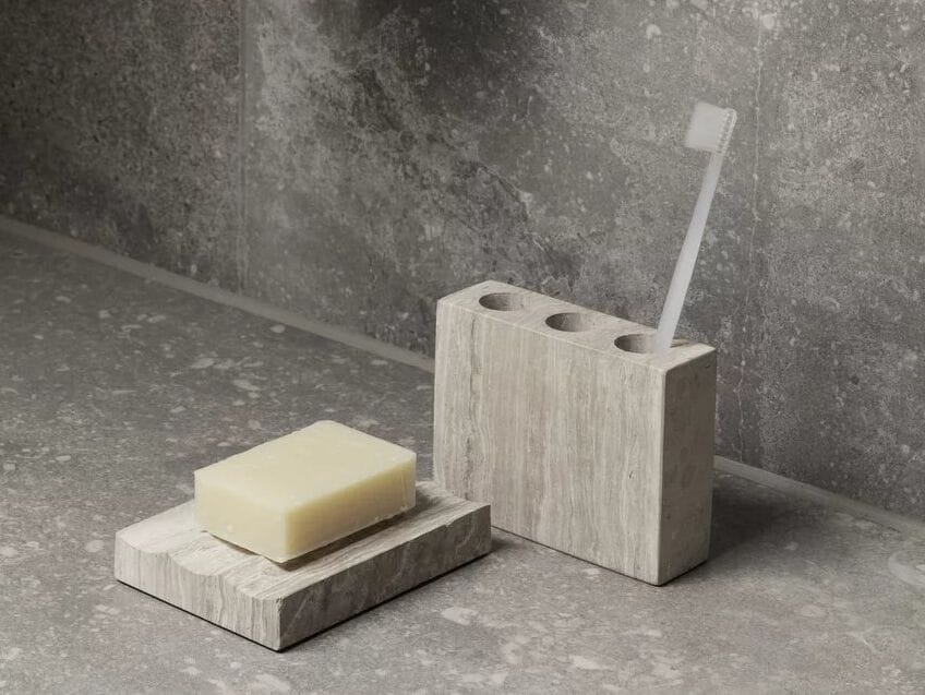 Подставка для зубных щеток из мрамора blomus Lamura ARCH-00088342 - Вид №2