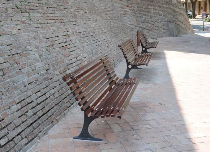 Neri Деревянная скамейка со спинкой Gilia 2147  - Вид №9