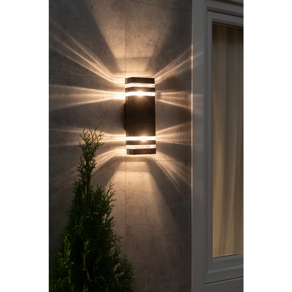 Светильник уличный настенный влагозащищенный Duwi Techno 24395 3 IP65 цвет черный 83629904 STLM-2016650  - Вид №3