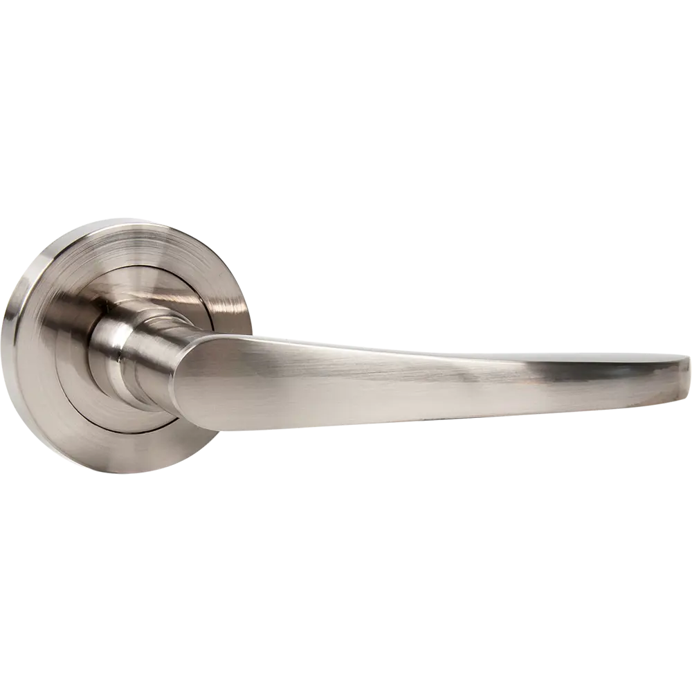 82227133 Дверные ручки Inspire Louise без запирания алюминий 121 мм цвет никель STLM-0022329  - Вид №2