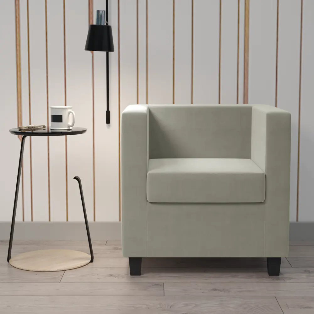 Кресло полиэстер Seasons Корса 73x65x73 см цвет бежевый STLM-2116221 - Вид №4