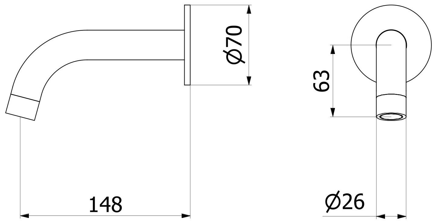 Настенный дозирующий носик IB промышленность ARCH-00115767 - Вид №13