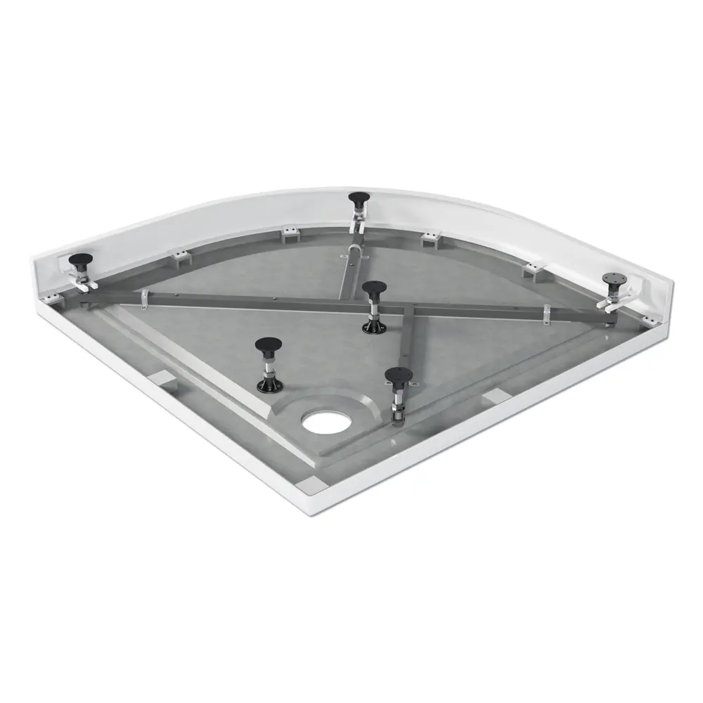 Экран для душевого поддона Metakam Joy 1/4 Круга 80x80 см STLM-2058834 - Вид №3