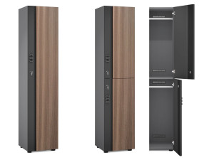 Деревянный шкаф