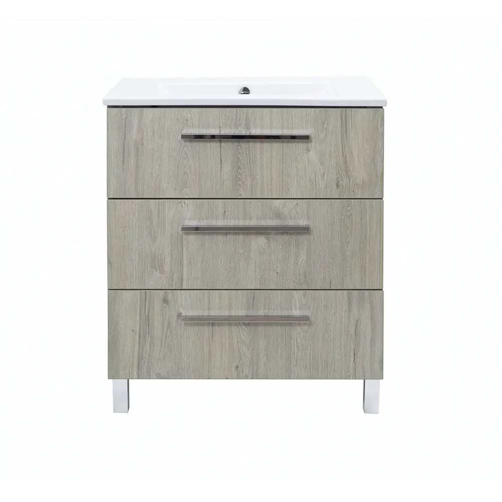 Тумба Santreyd Мадрид Квадро для ванной с тремя ящиками 84471988 Ванная комната STLM-0986479