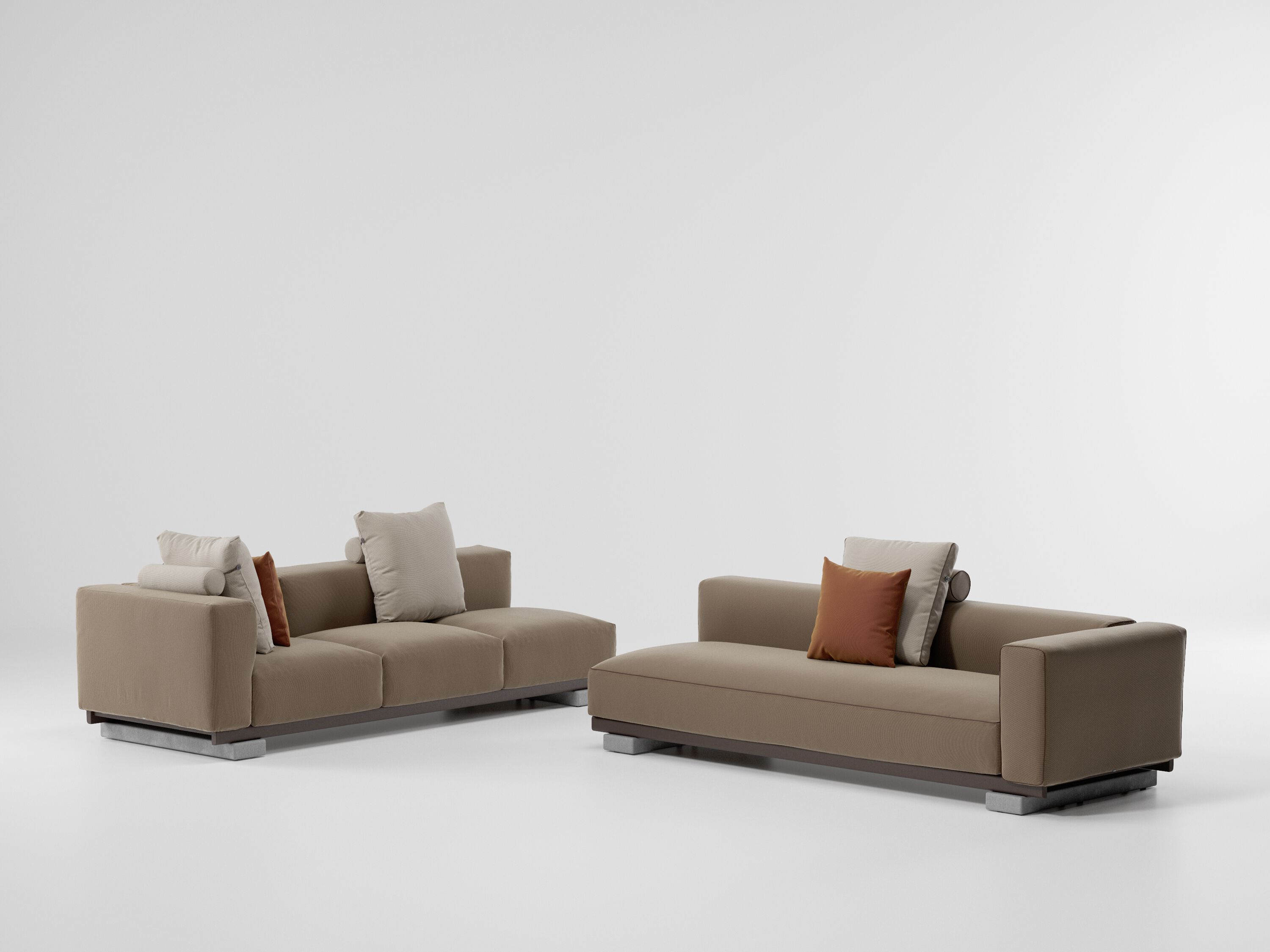 3-местный диван Kettal Molo ARCH-00044753 - Вид №1