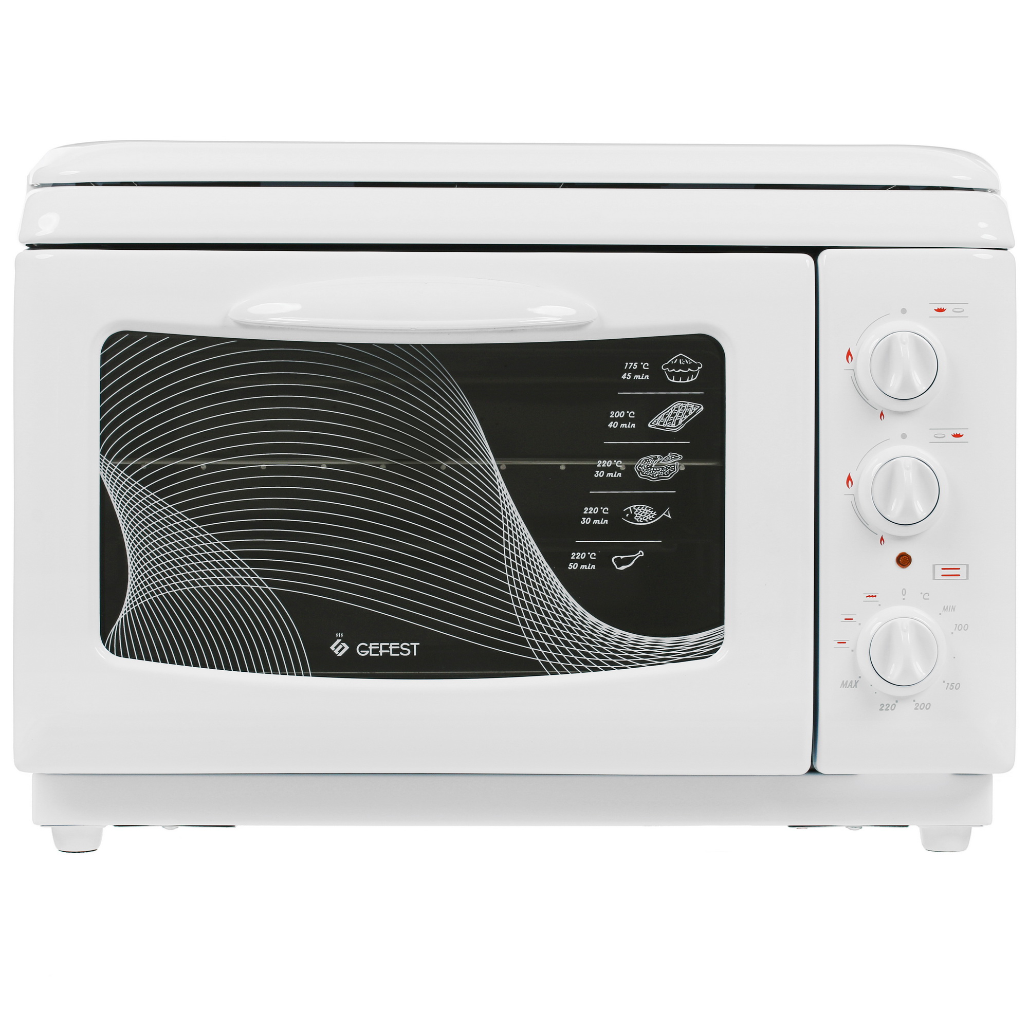 7931028 Мини-печь GEFEST ПГЭ 120 белый STDN-0147558