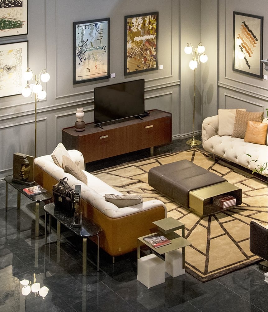 Консоль из черного мрамора Marquina Formitalia ARCH-00142479 - Вид №2