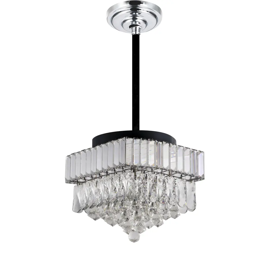 Люстра светодиодная Camelion LCL-1016 10 м² регулируемый белый свет цвет хром STLM-2007089