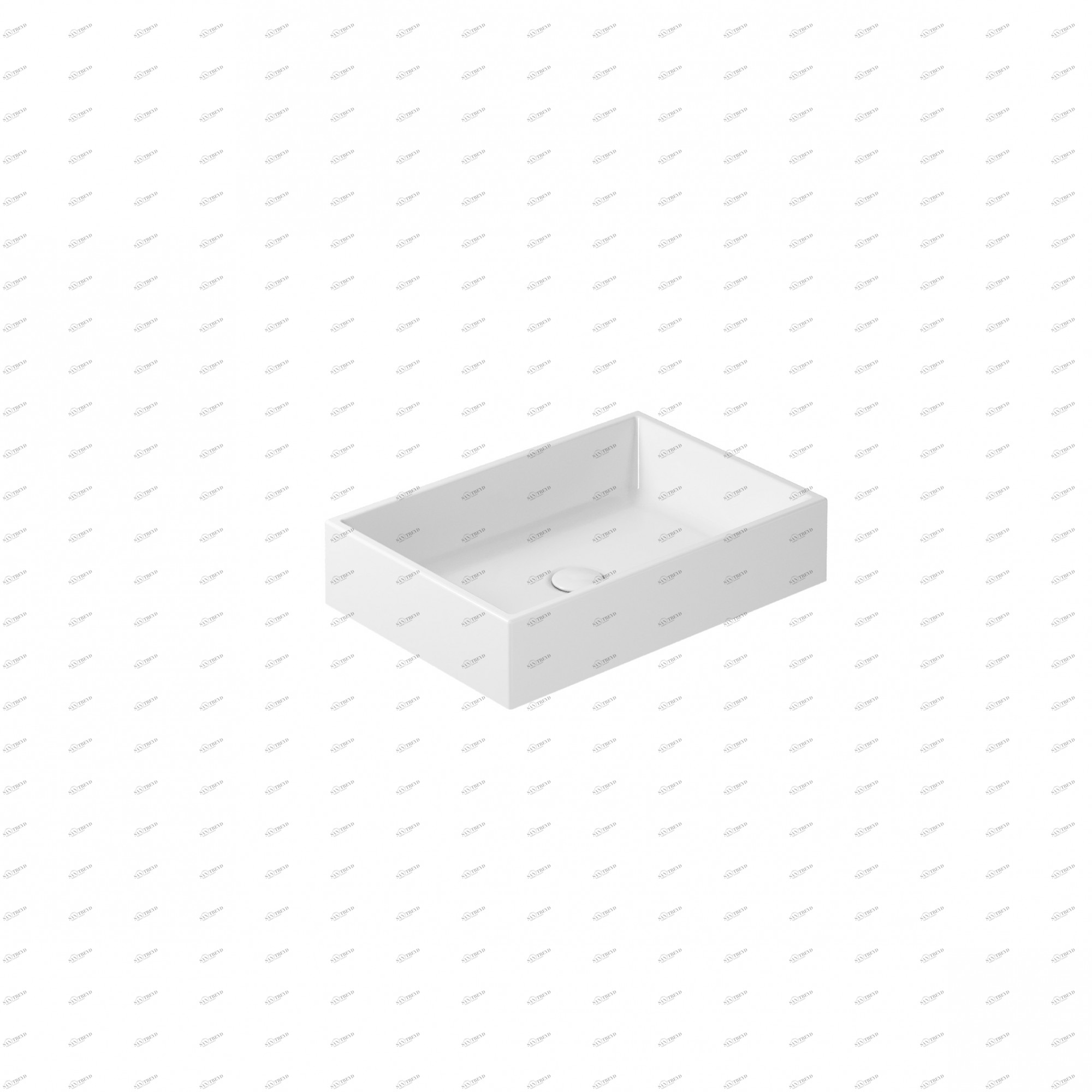 6103 Накладная раковина на столешницу  овальная Galassia PLUS DESIGN