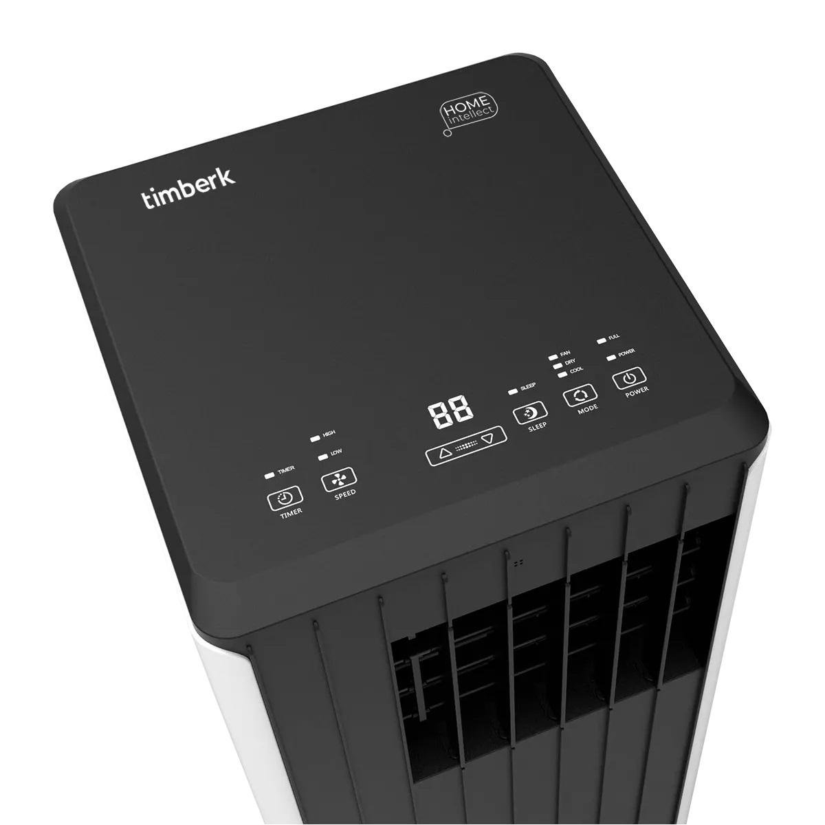 9231392 Кондиционер мобильный Timberk T-PAC09-P12E-WF белый, черный STDN-0020902 - Вид №2