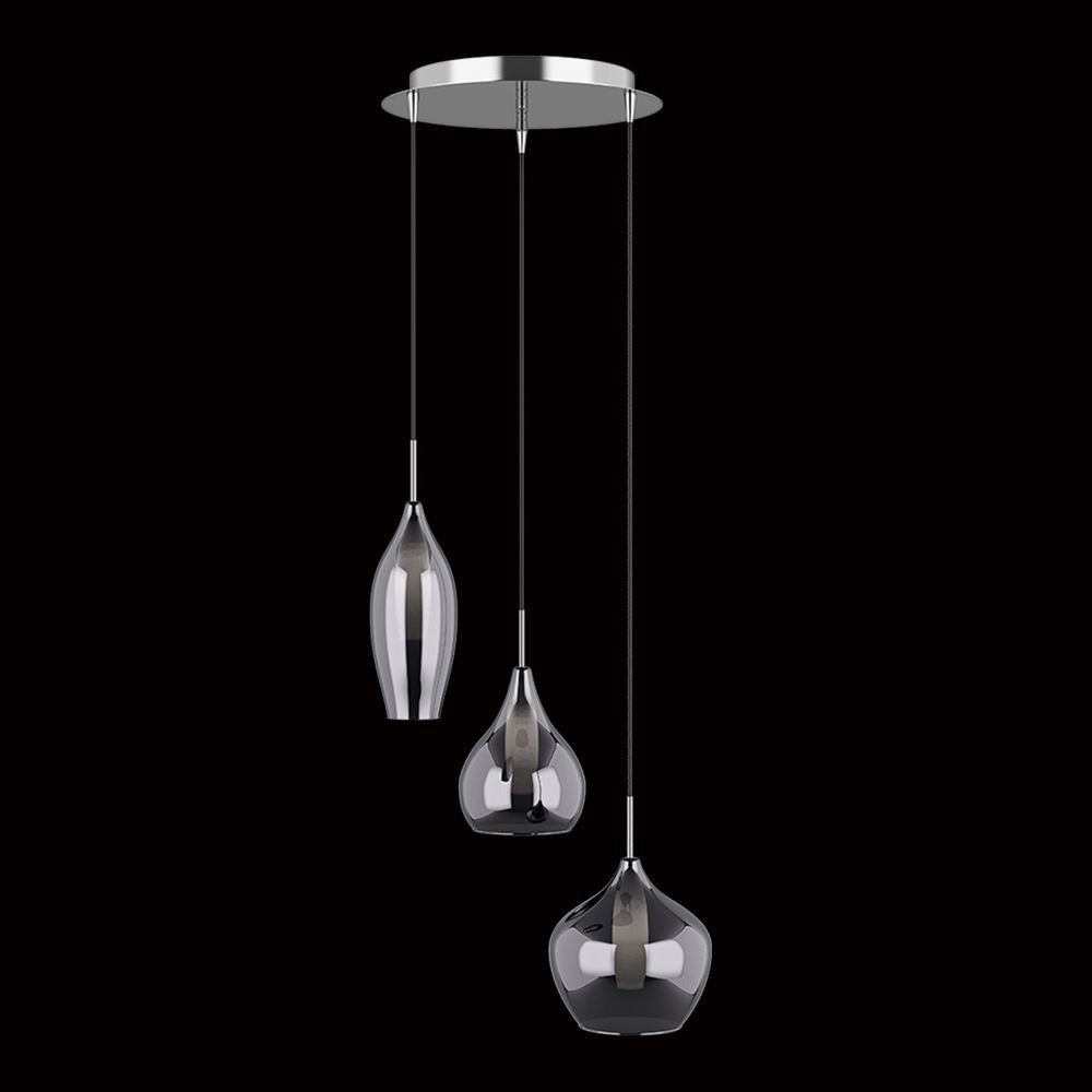 Подвесная люстра Lightstar Pentola 803057 LIGHTSTAR ДИЗАЙНЕРСКИЕ, PENTOLA 058059 Серый  - Вид №2