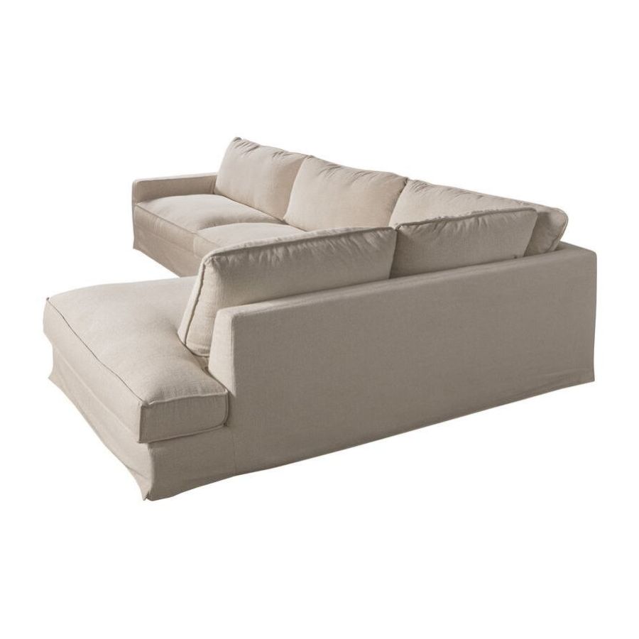 Диван угловой Malte, правосторонний, молочный Sits S1400 - Вид №8