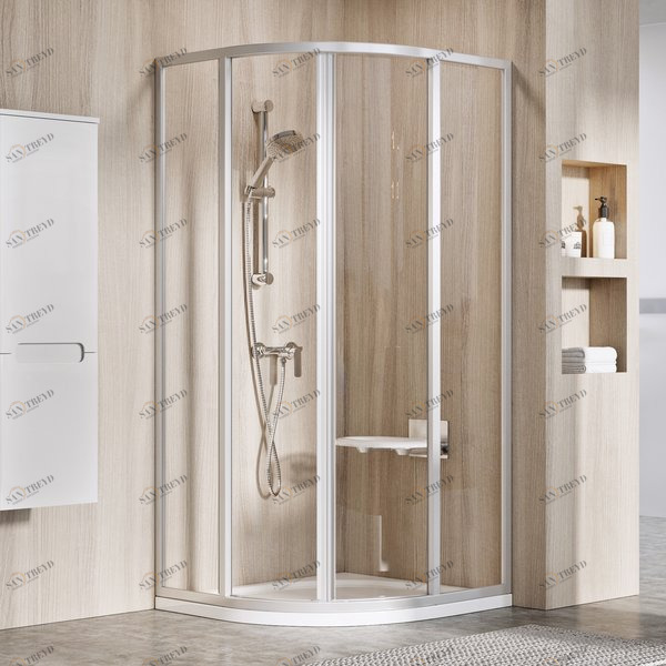 SKCP4-90 белый+Транспарент Ravak 31170100Z1