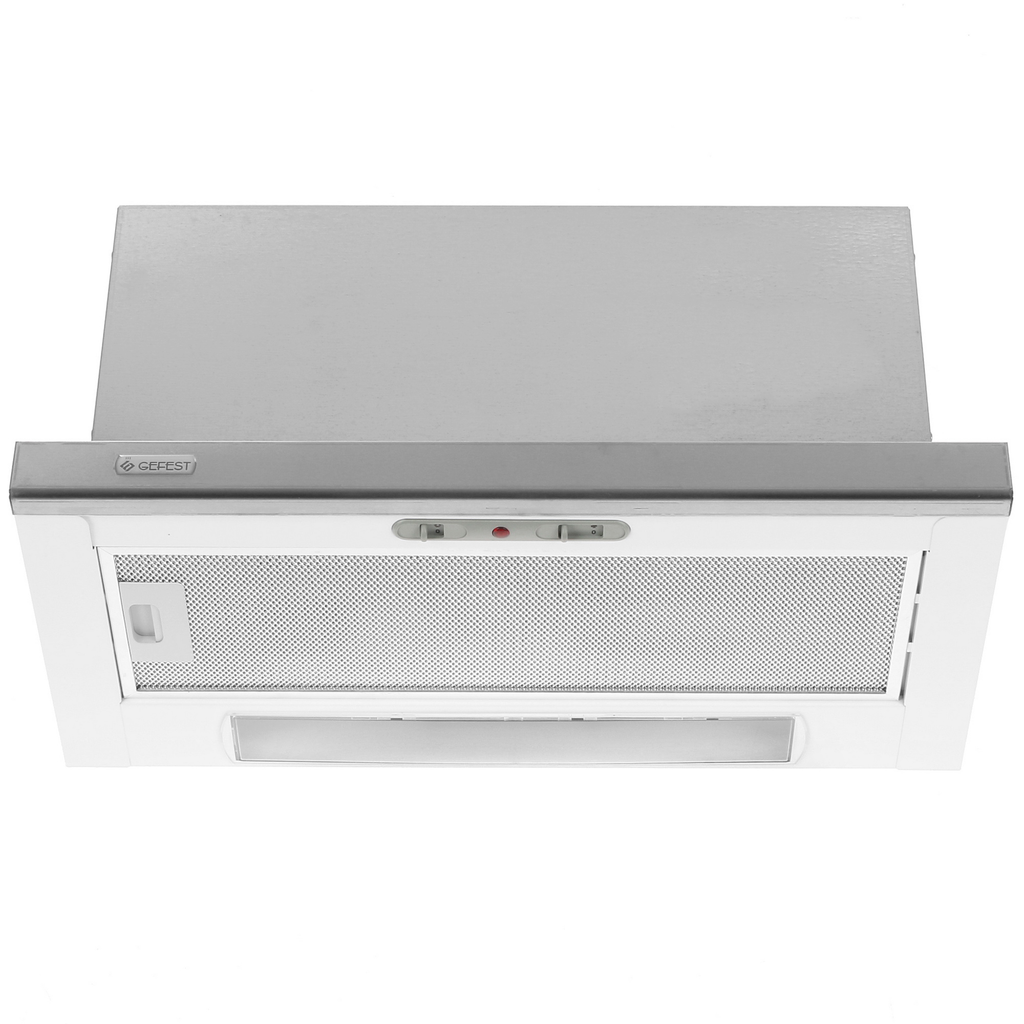 7941245 Вытяжка телескопическая Gefest ВО 4601 К20 белый/серебристый STDN-0132726 - Вид №1