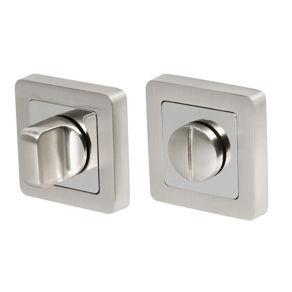 EDSON Накладка-фиксатор для межкомнатных дверей в стиле никель 85165139 STLM-0059277